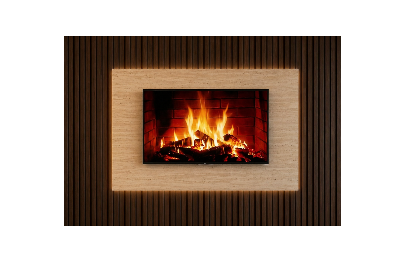 Avaris Tv Çıtalı Pano 185H X 280 cm