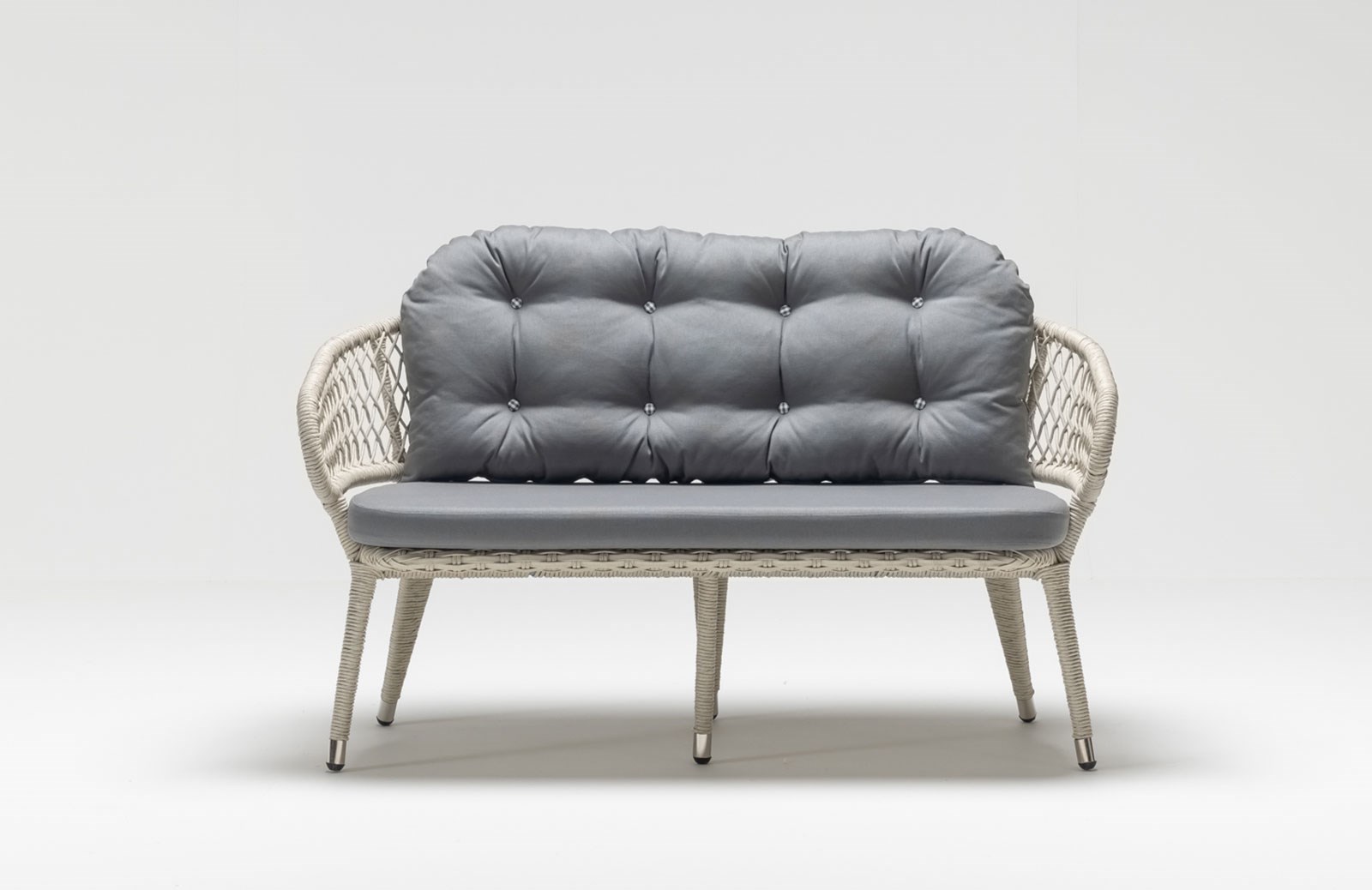 Bahçe Rattan İkili Koltuk BH-1017