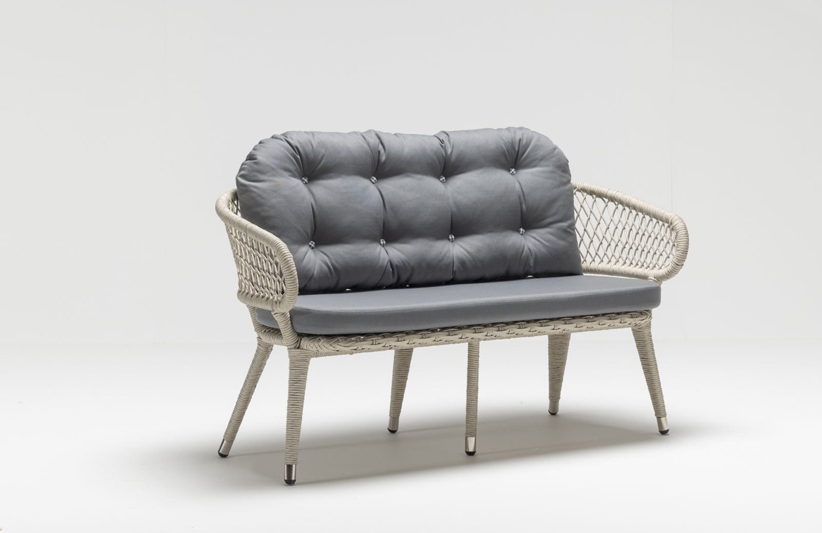 Bahçe Rattan İkili Koltuk BH-1017