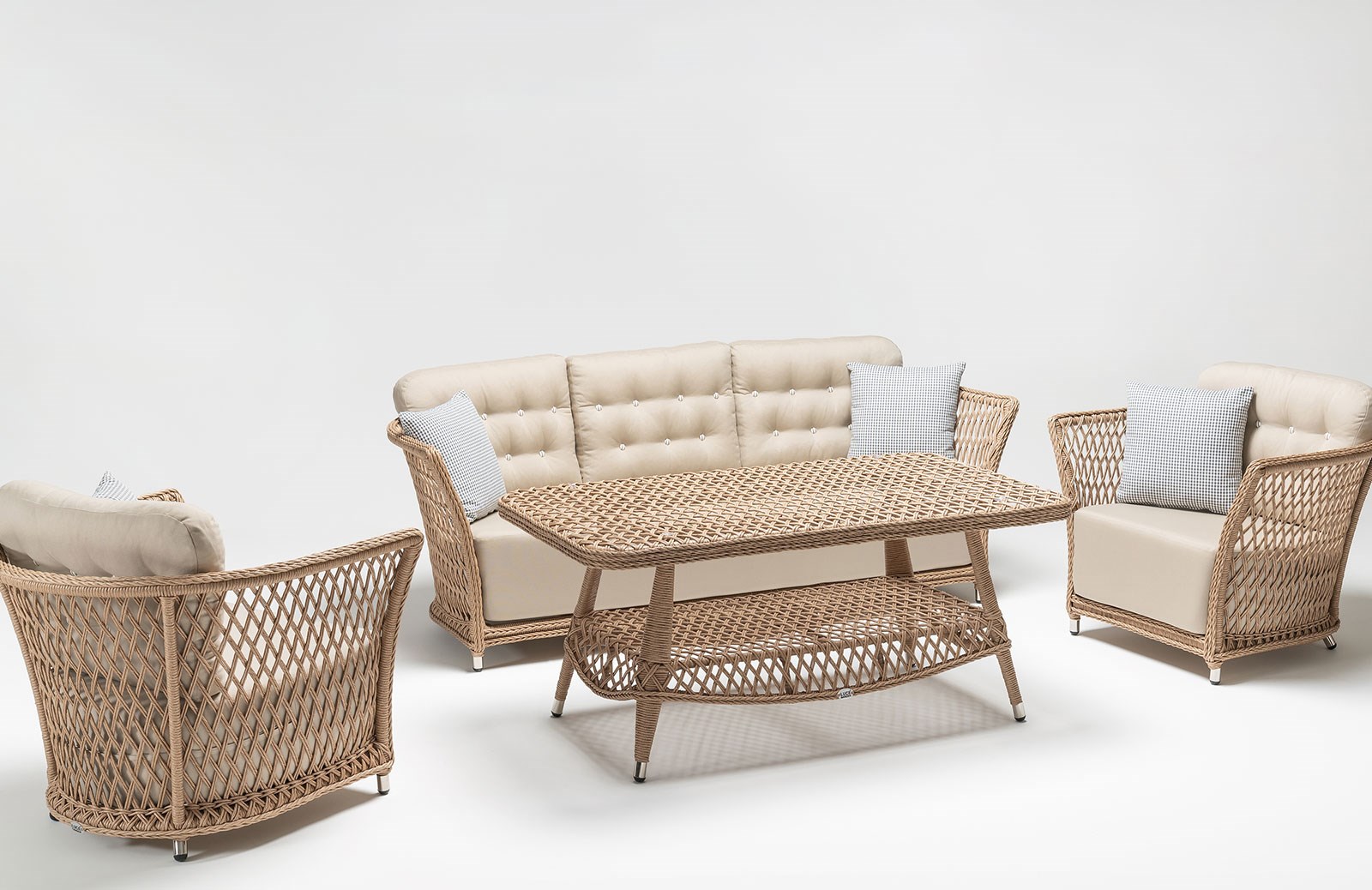 Bahçe Rattan Oturma Grubu BH-1063