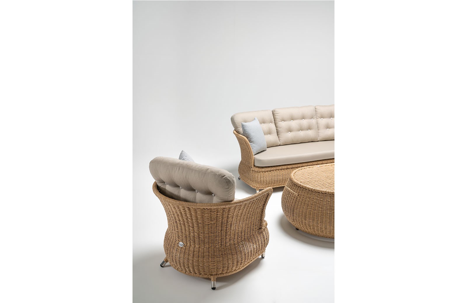 Bahçe Rattan Tekli Koltuk BH-1123