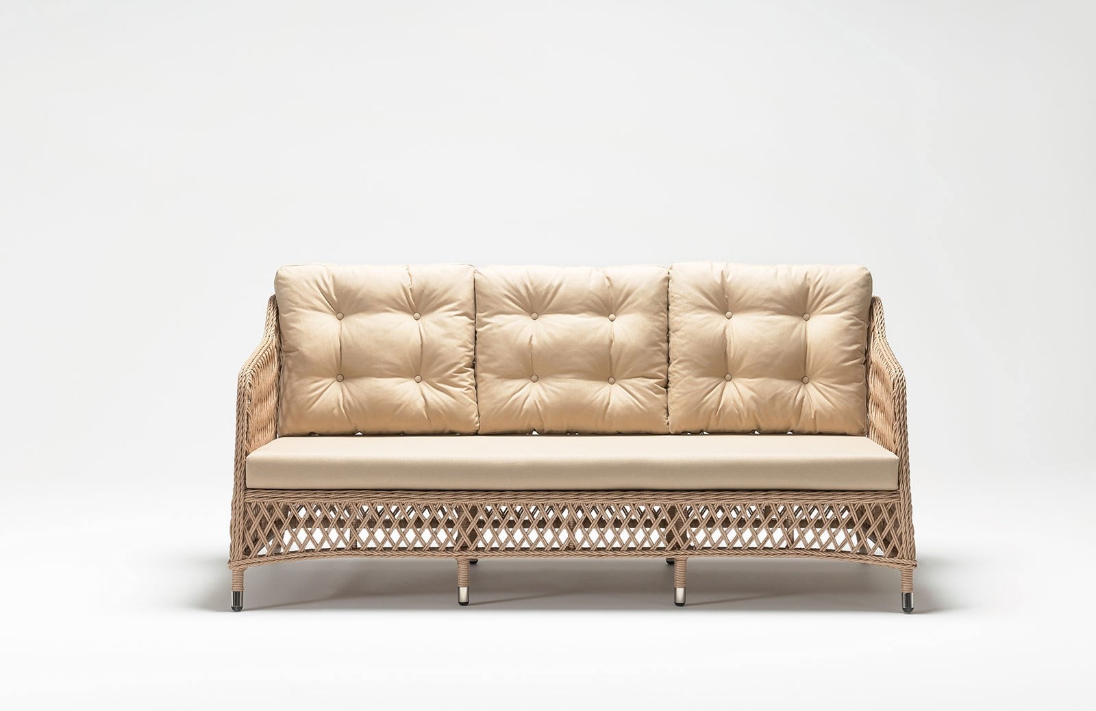 Bahçe Rattan Üçlü Koltuk BH-1055