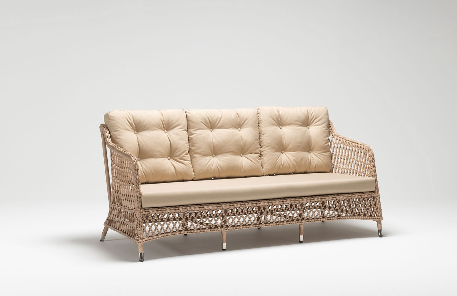 Bahçe Rattan Üçlü Koltuk BH-1055