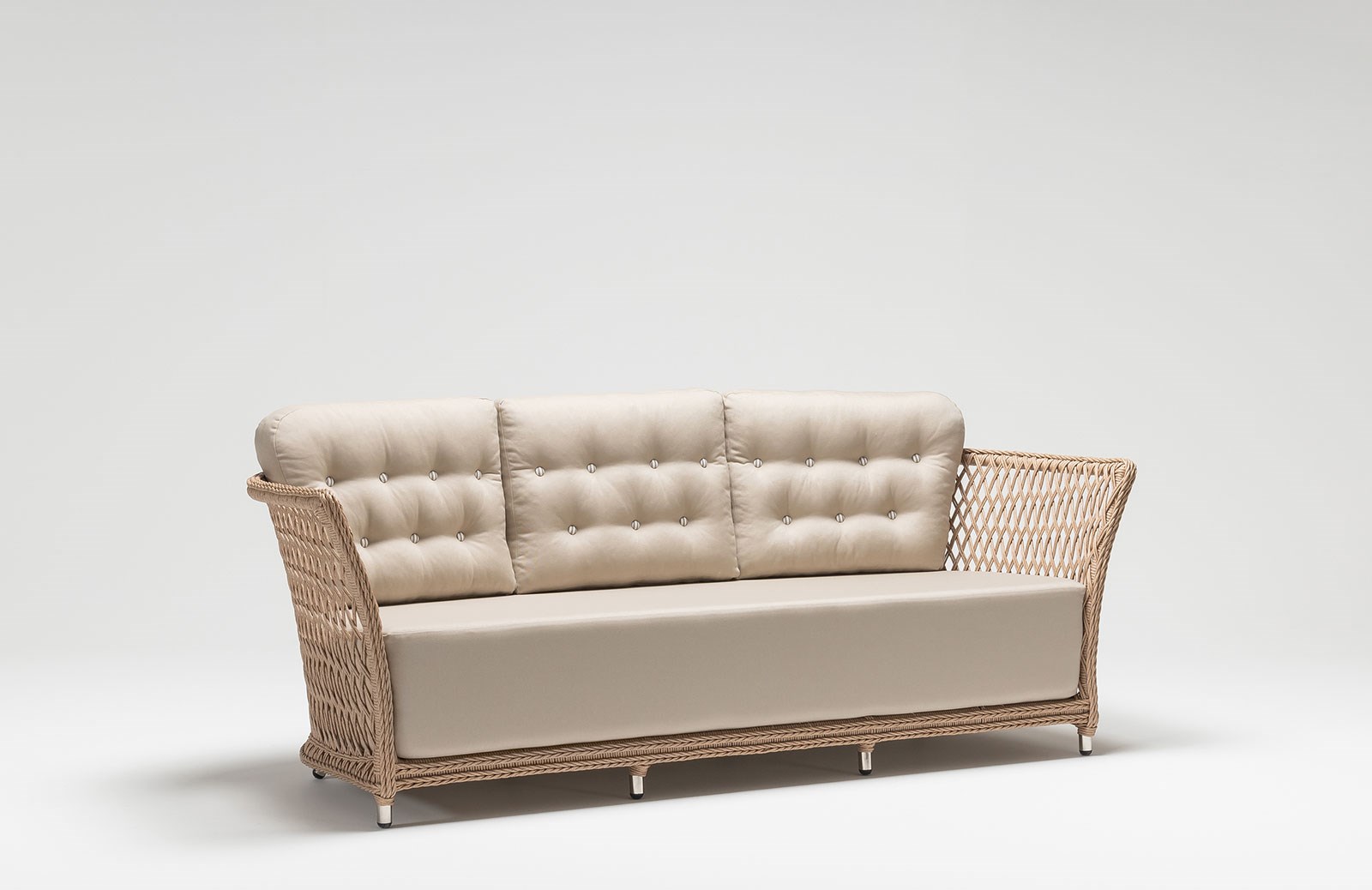 Bahçe Rattan Üçlü Koltuk BH-1061
