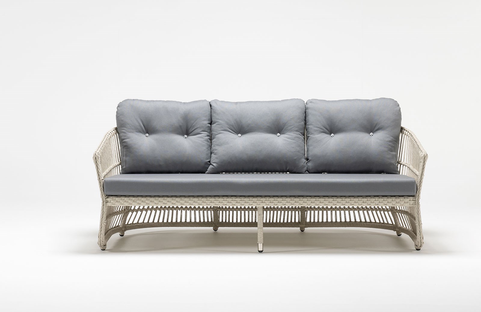 Bahçe Rattan Üçlü Koltuk BH-1079