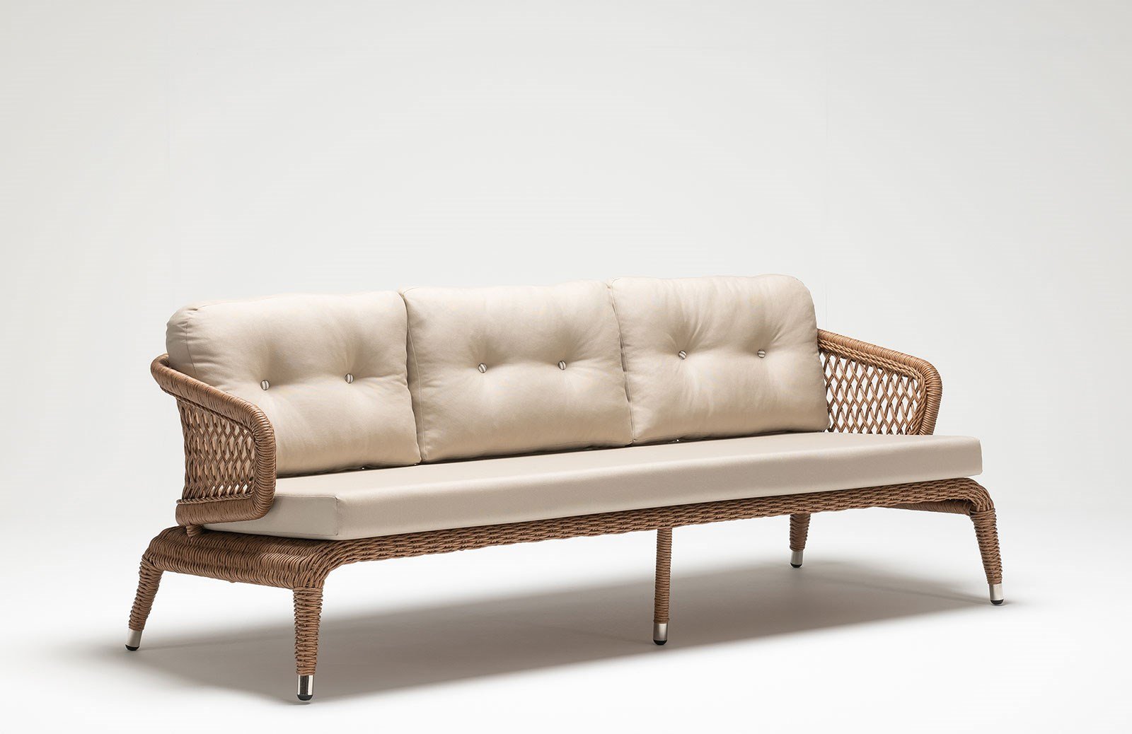 Bahçe Rattan Üçlü Koltuk BH-1096