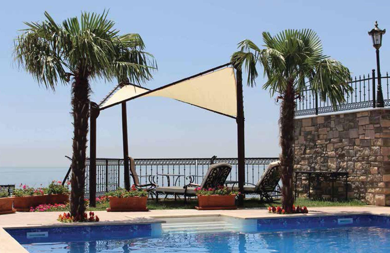 Bahçe Şemsiyesi - Yarasa Gazebo Antrasit SE-109