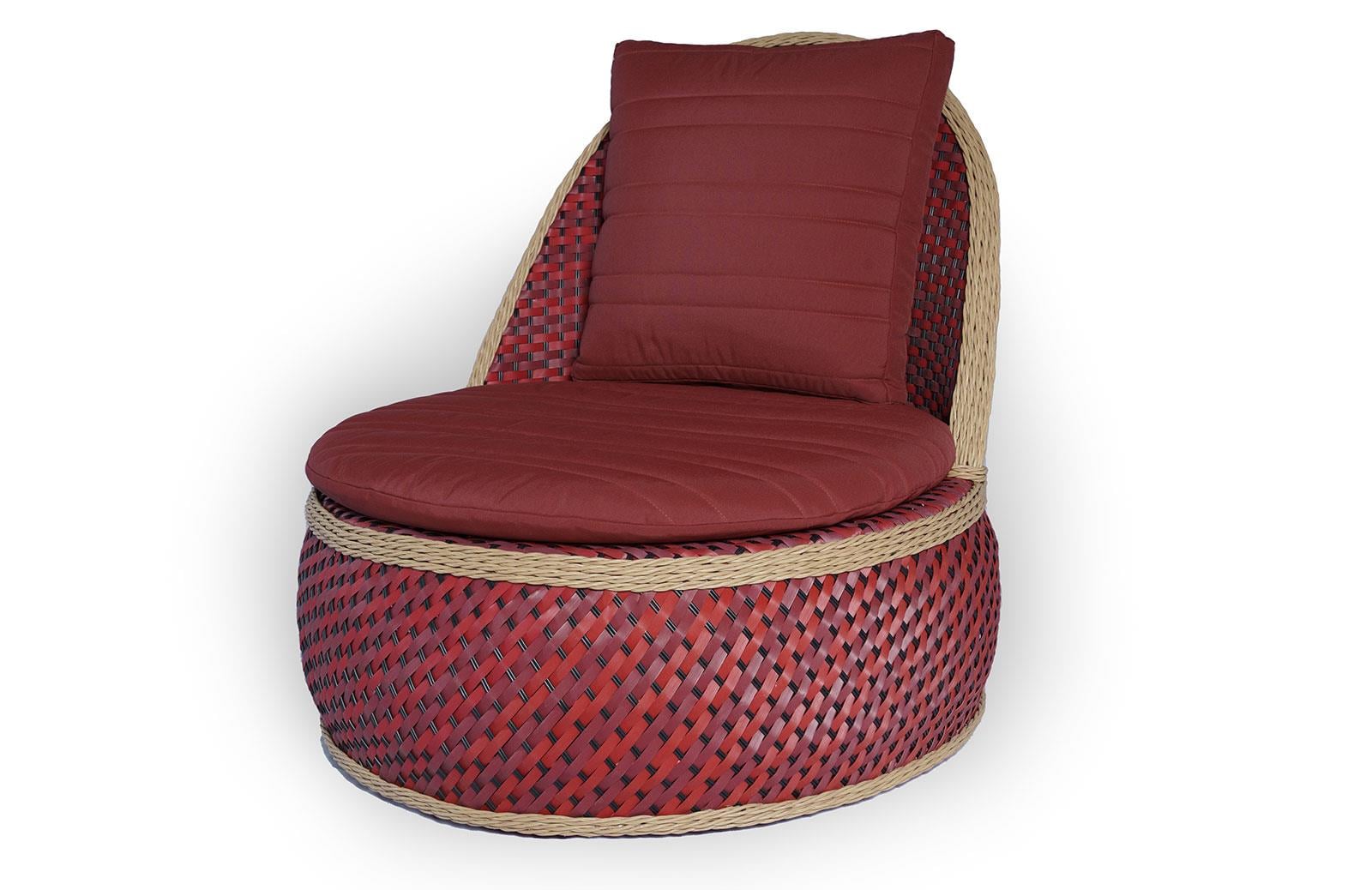 Bahçe Tekli Koltuk Red Rnc-108