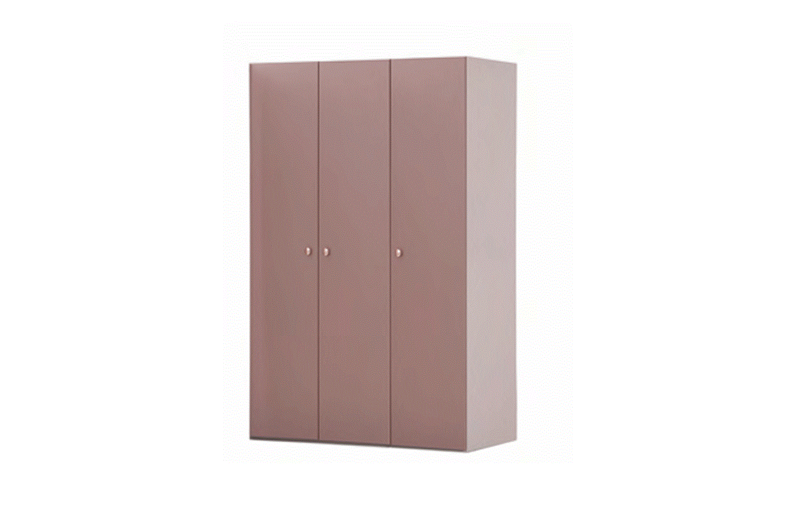 Bello 3 Kapaklı Ahşap Dolap S-301