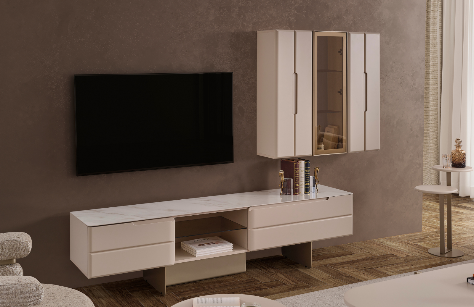 Blandine Luxury Seramik Tv Ünitesi