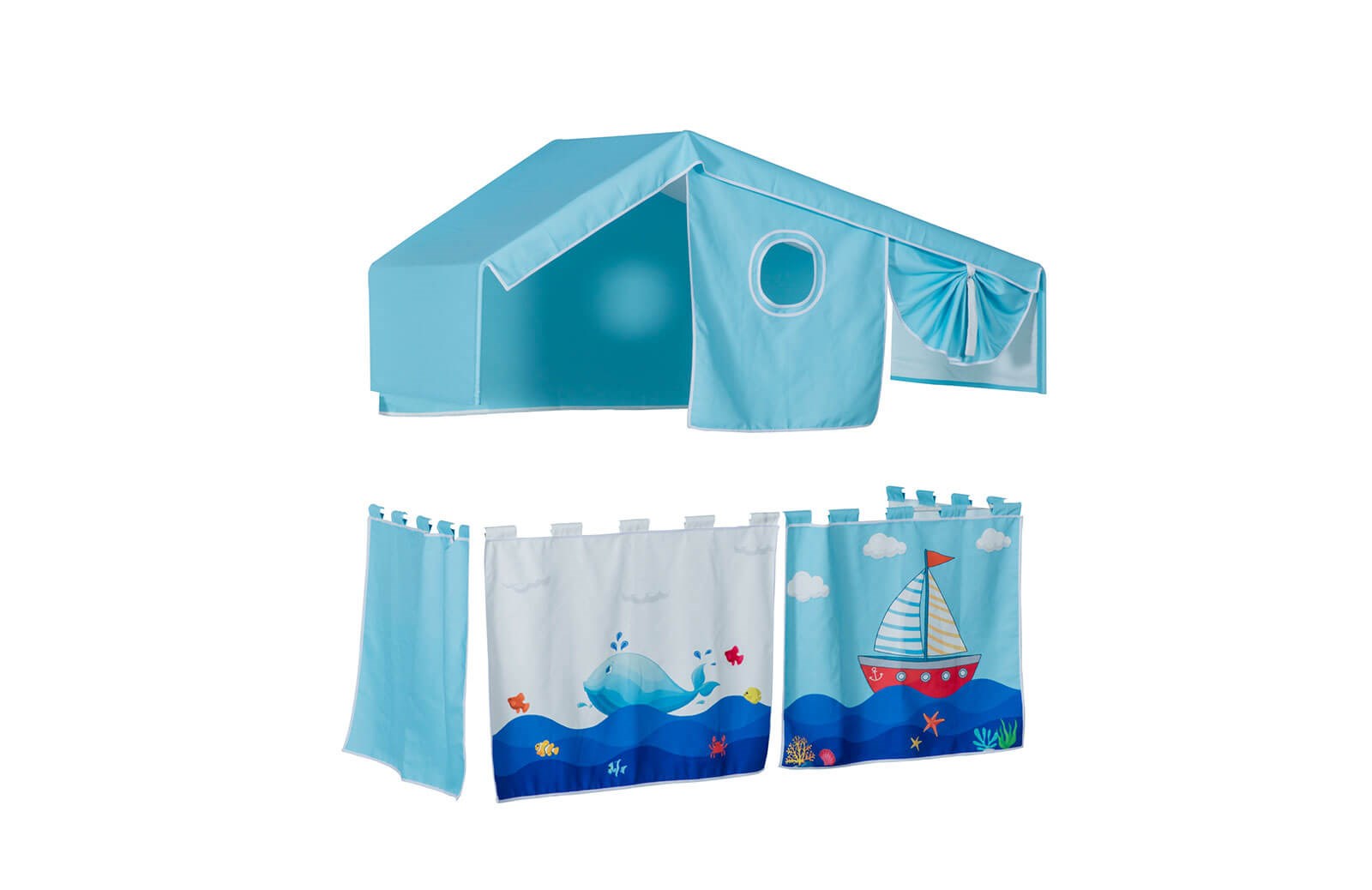 Blue Ev Çadır Oyun Evi Takımı