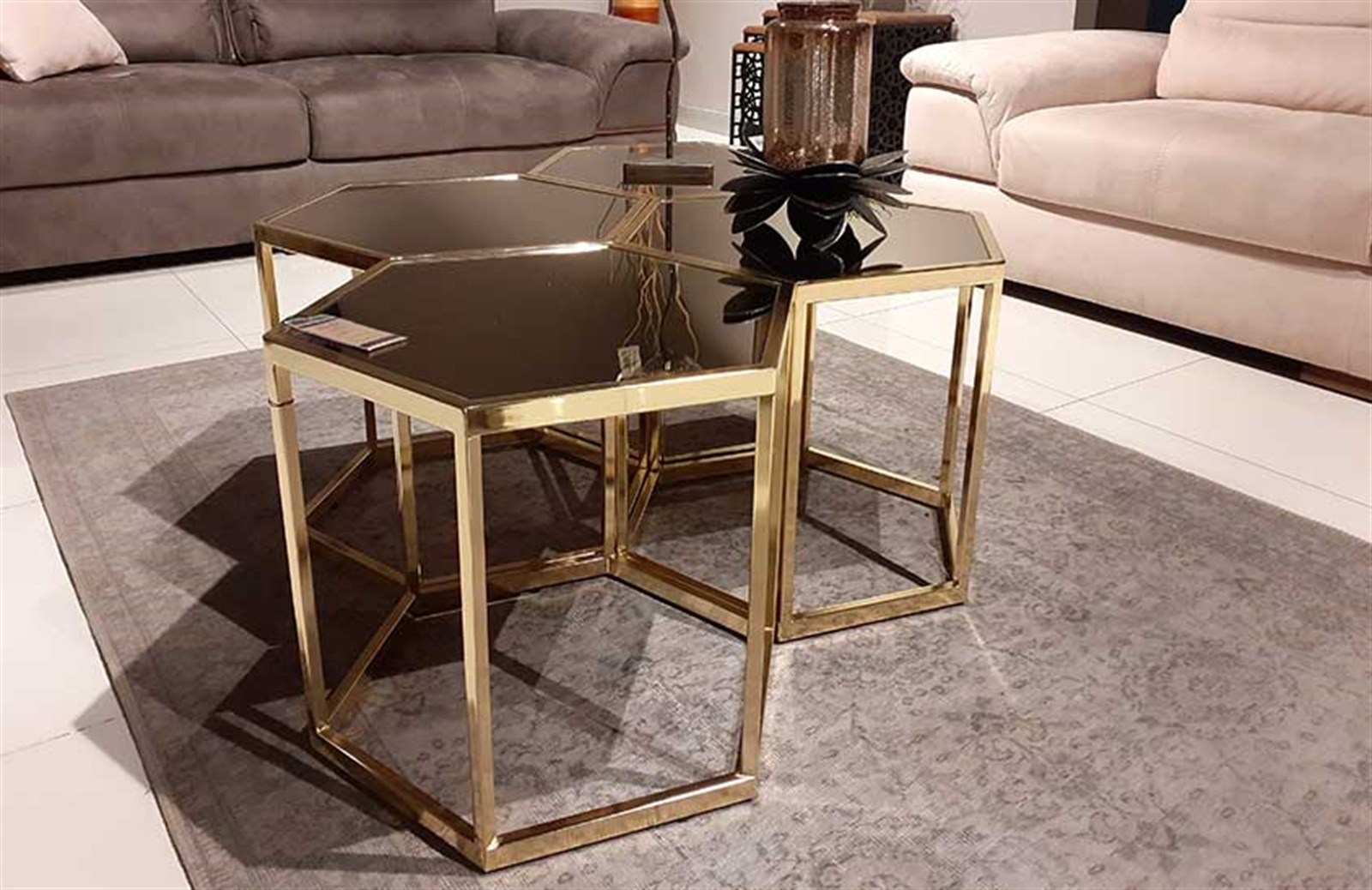 C-108  Orta Sehpa Gold