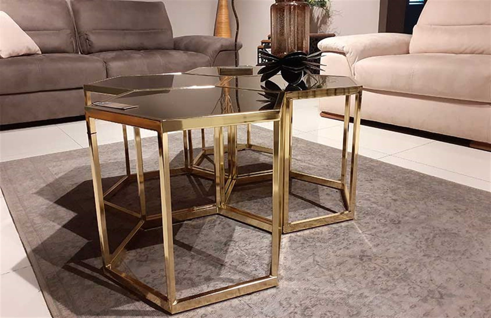 C-108  Orta Sehpa Gold