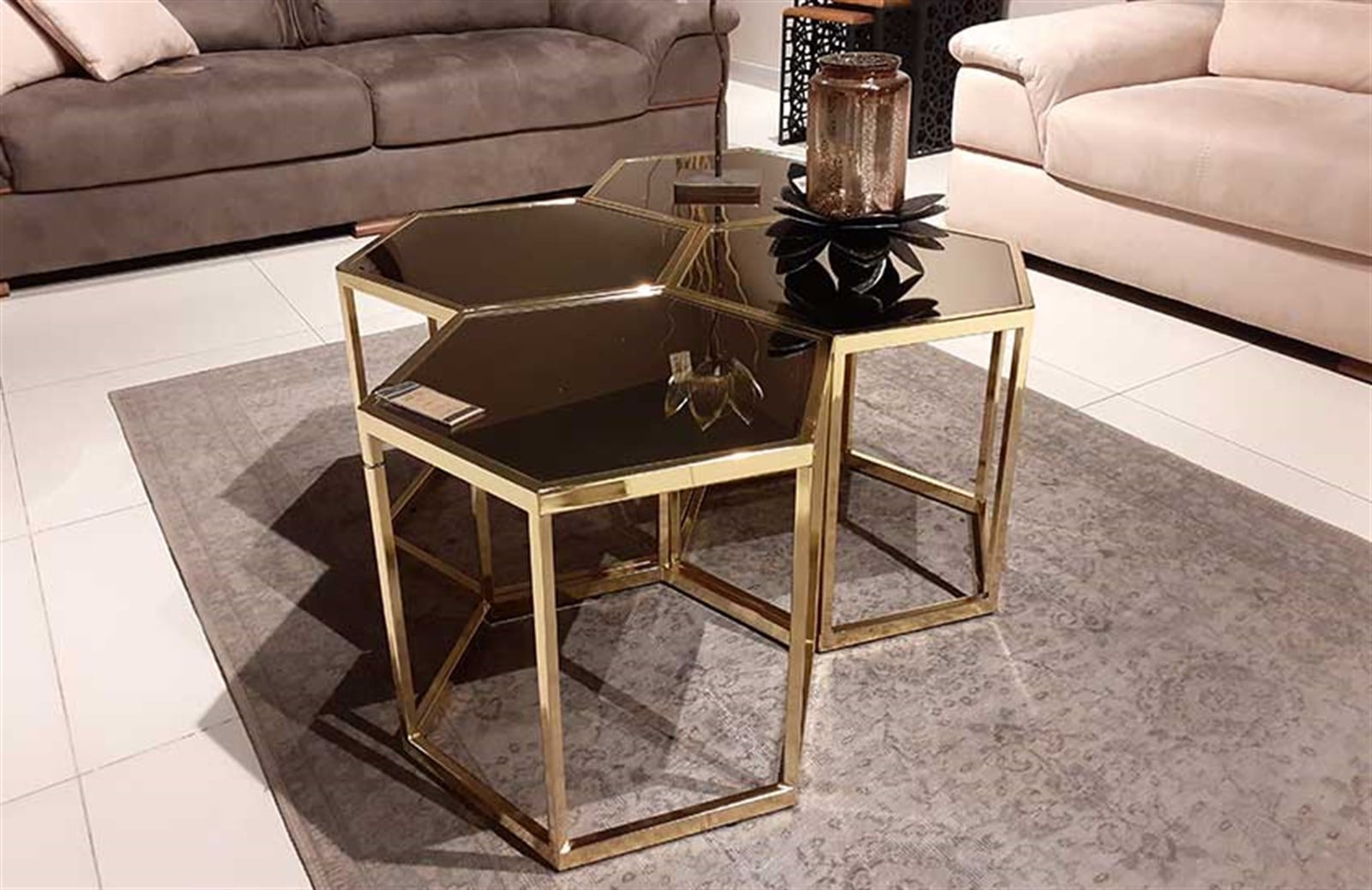 C-108  Orta Sehpa Gold