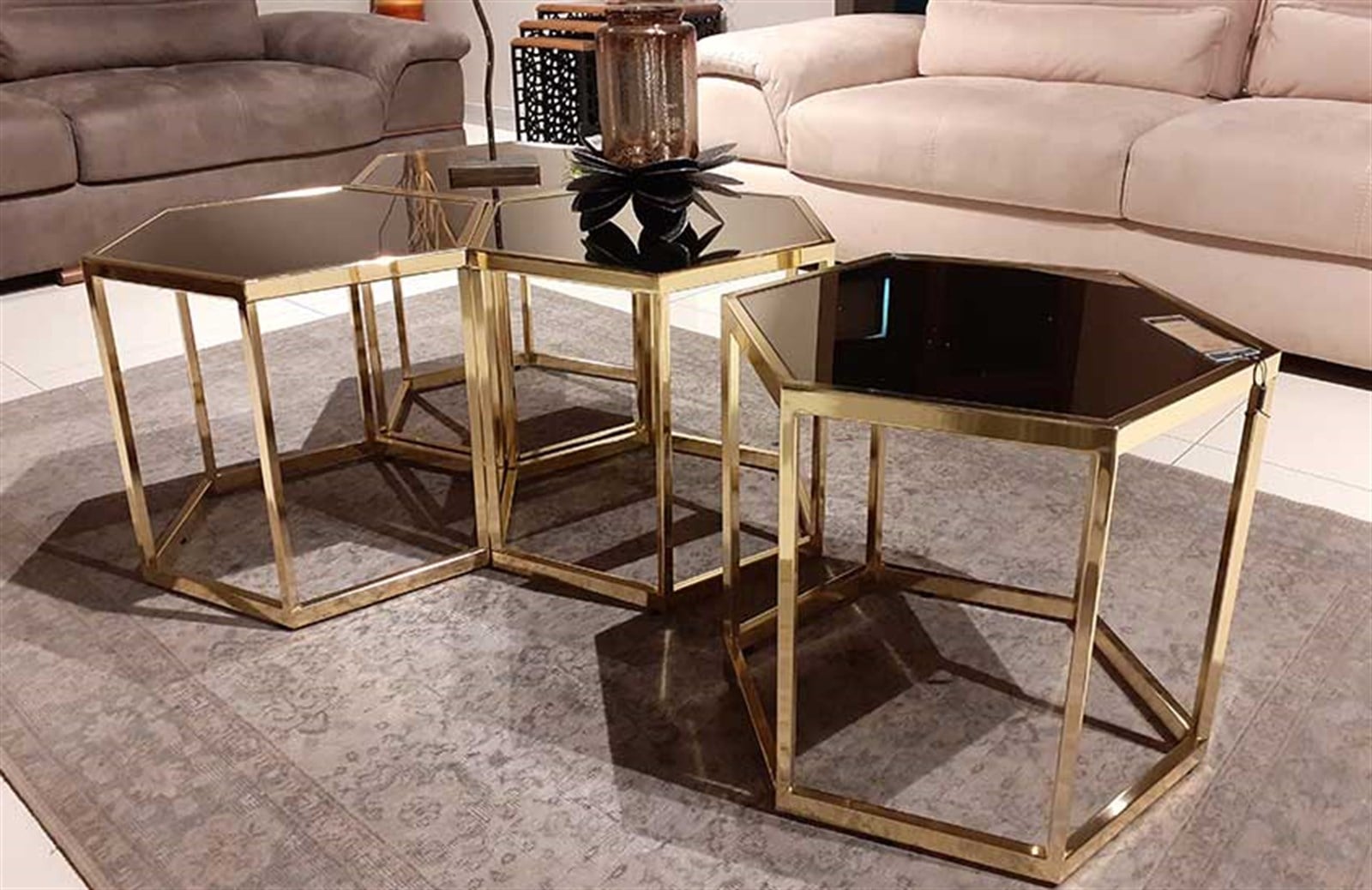 C-108  Orta Sehpa Gold