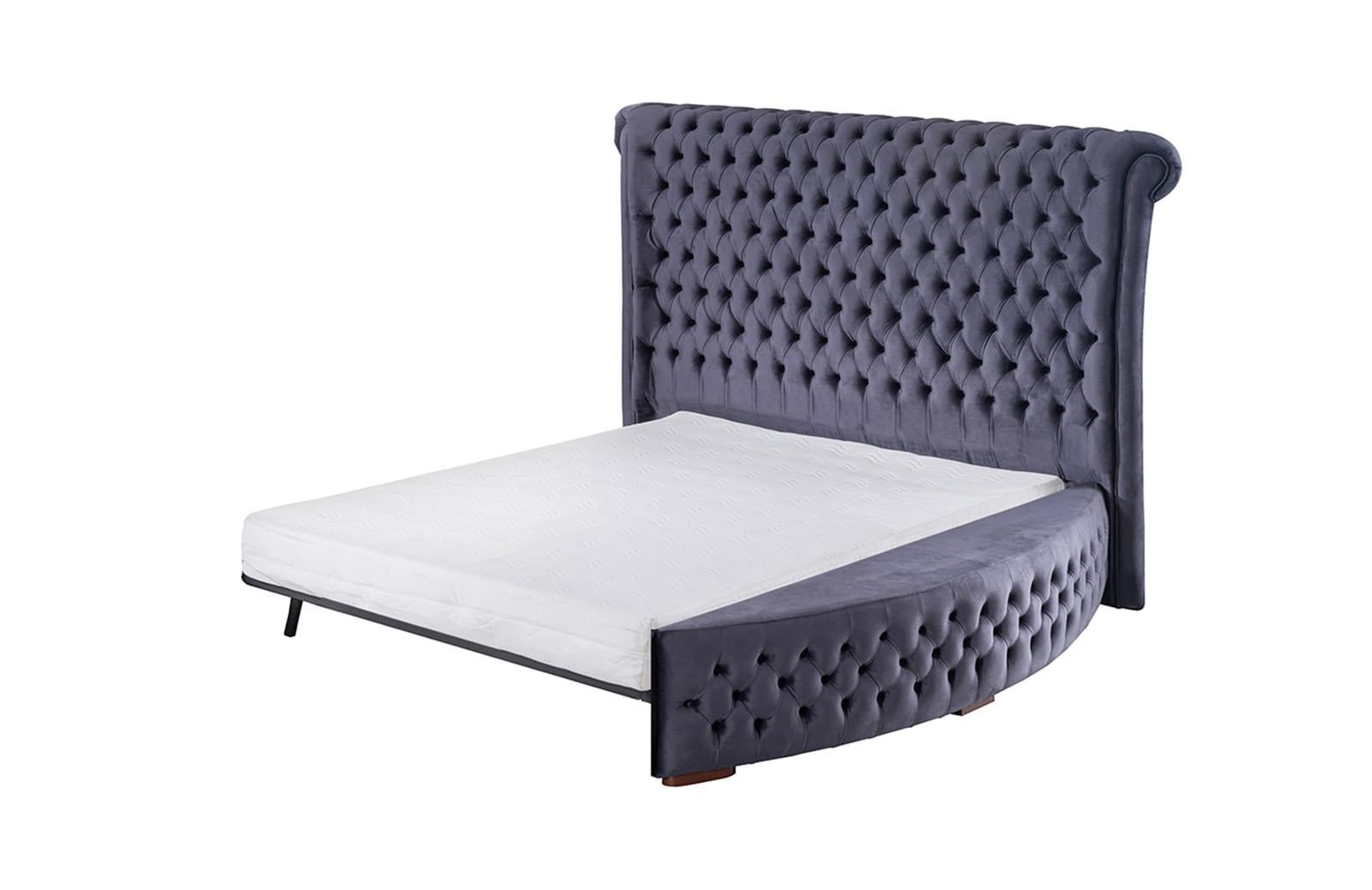 Engince Fonksiyonel Karyola + Başlık + Yatak 200*200 ENGC-BD-1037