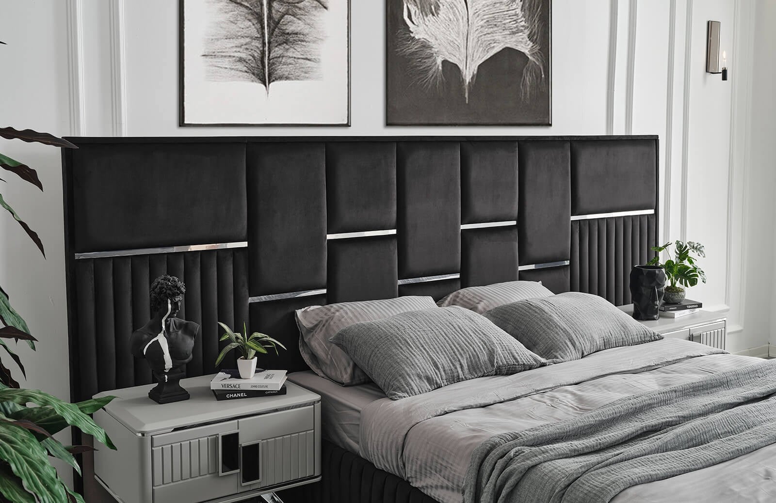 Grey Yatak Odası Takımı