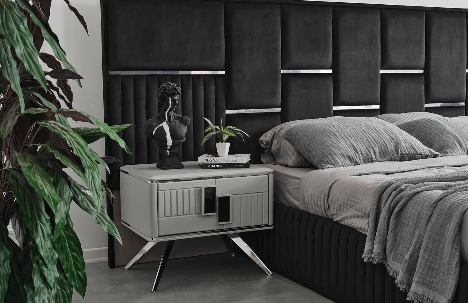 Grey Yatak Odası Takımı