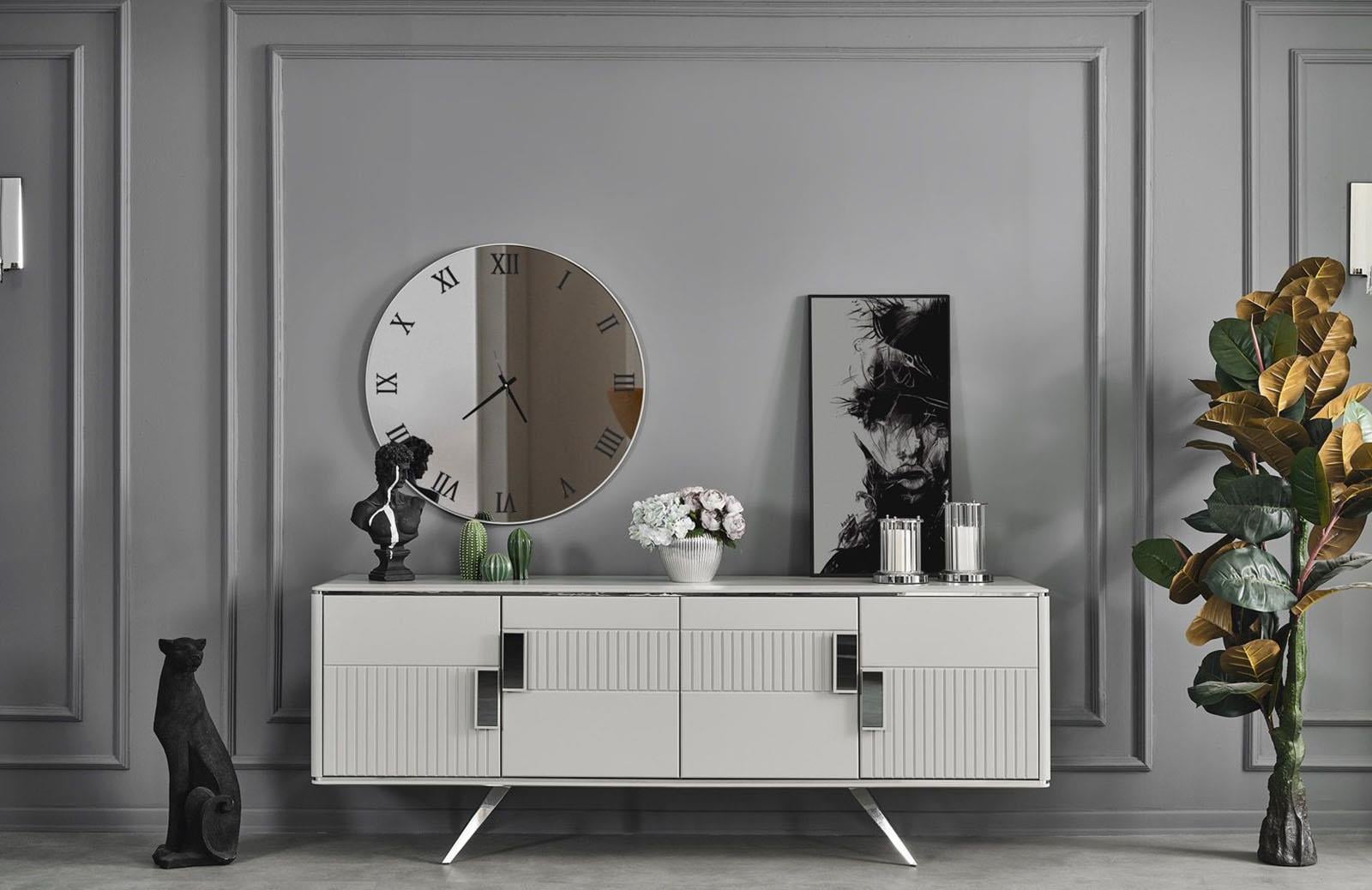 Grey Yemek Odası Takımı