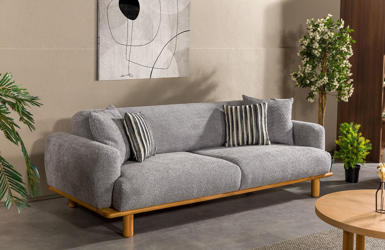 Hermen Üçlü Koltuk