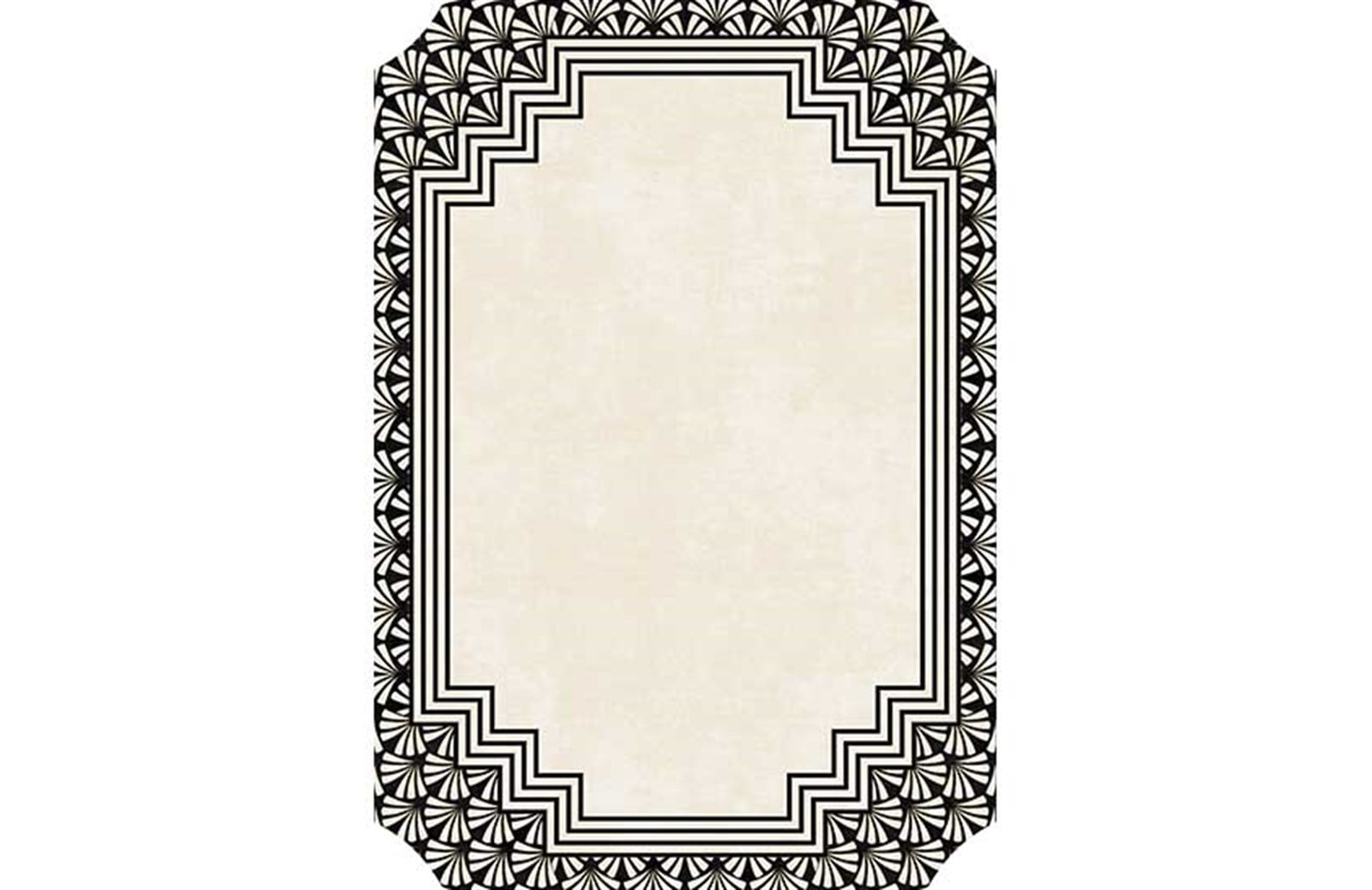 Köşesi Çiçek Desen Halı 190x300
