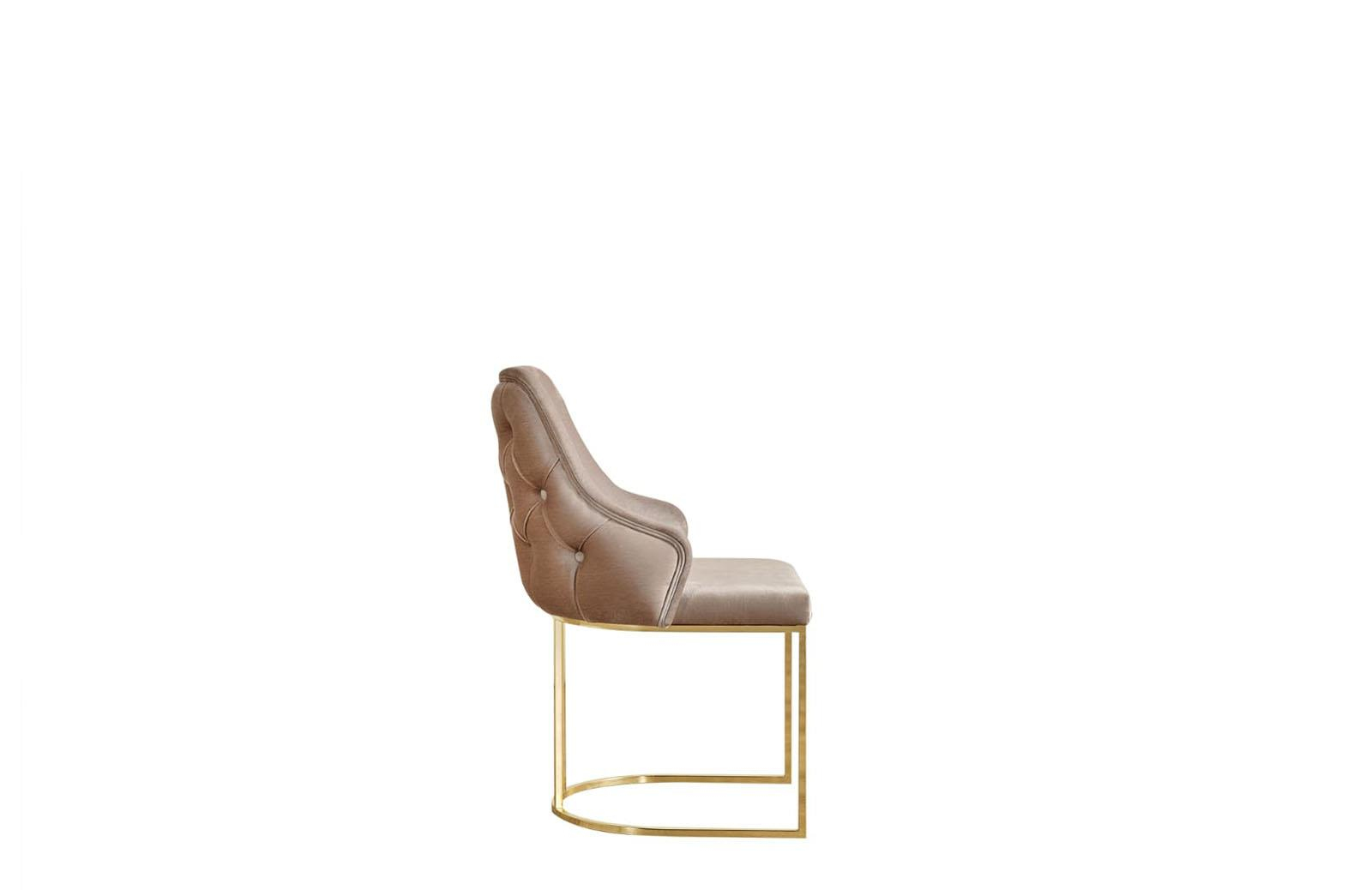 Layda Gold Sandalye