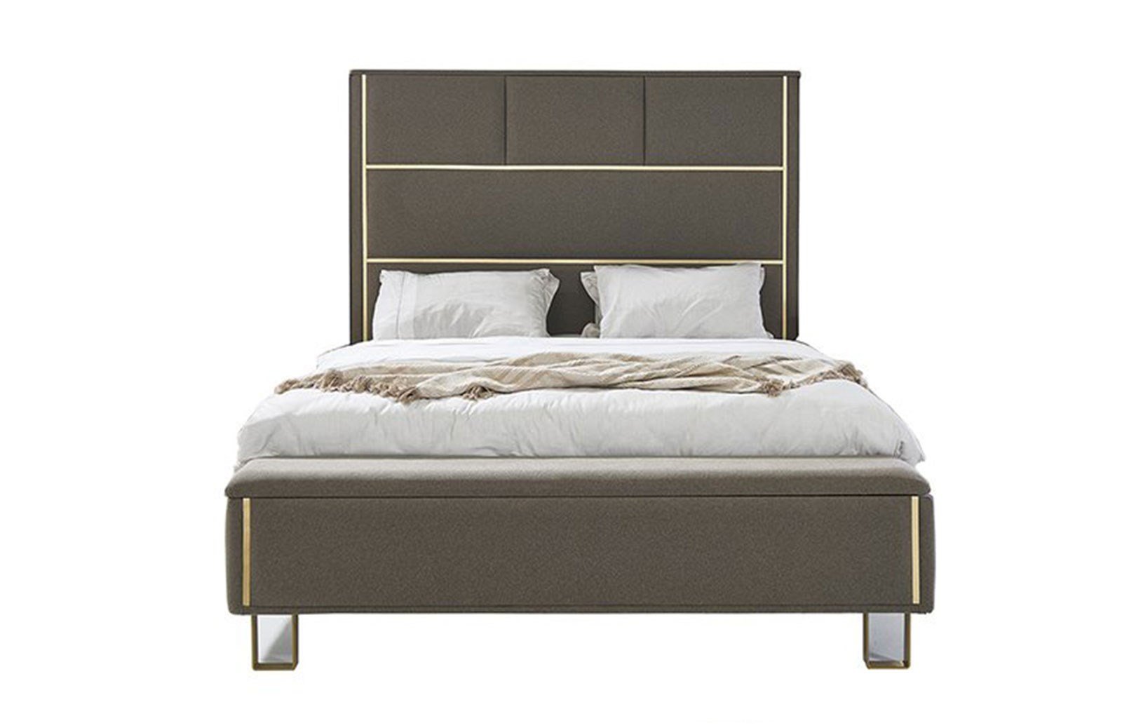 Lemis Karyola Bazalı Panosuz Benchli 160*200