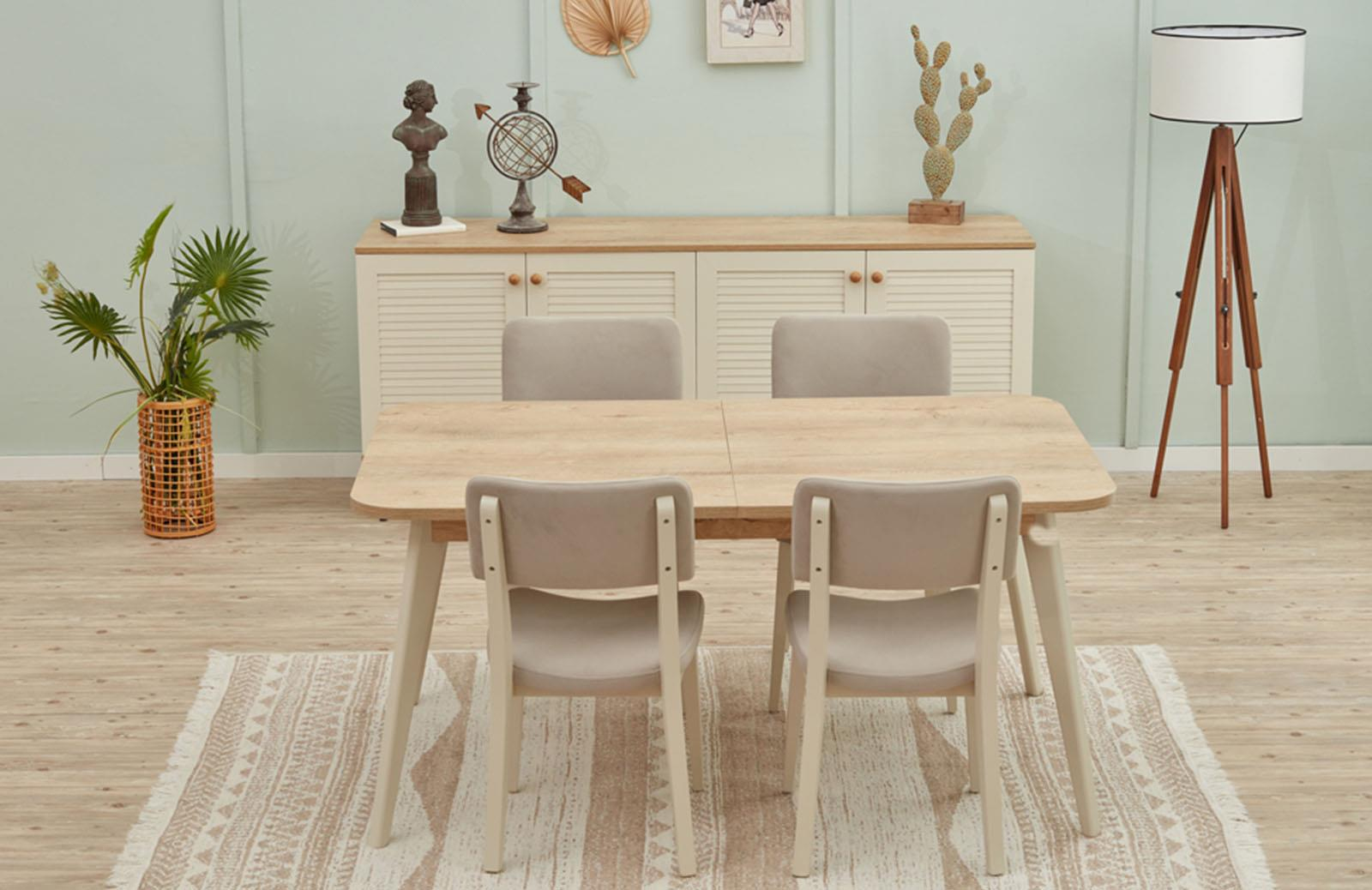 Lilac Yemek Odası Takımı