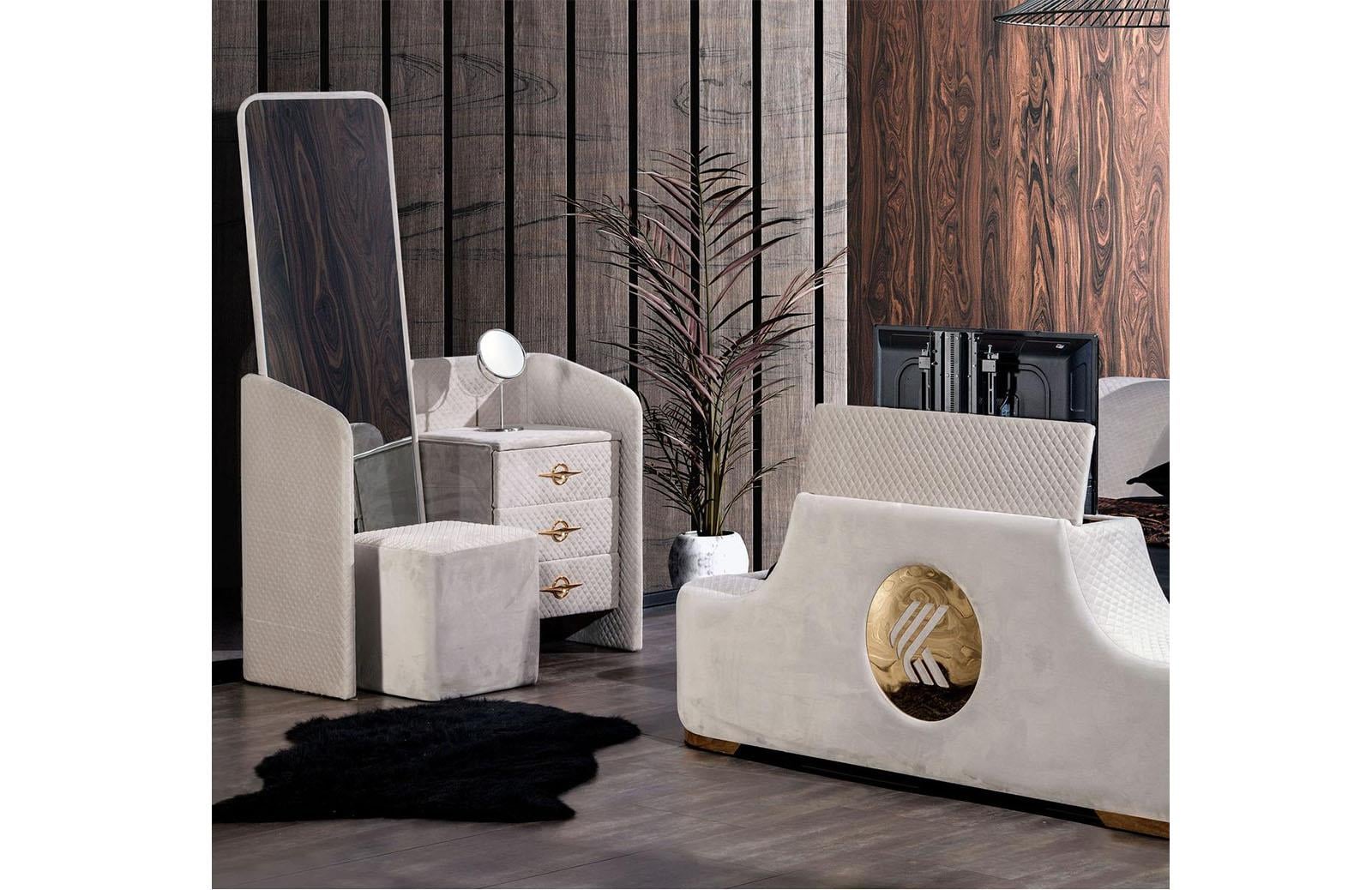 Luxury Fonksiyonel Ses Sistemli Karyola Seti