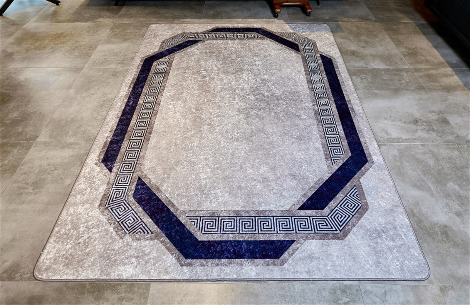 Mavi Lacivert Halı 160x230