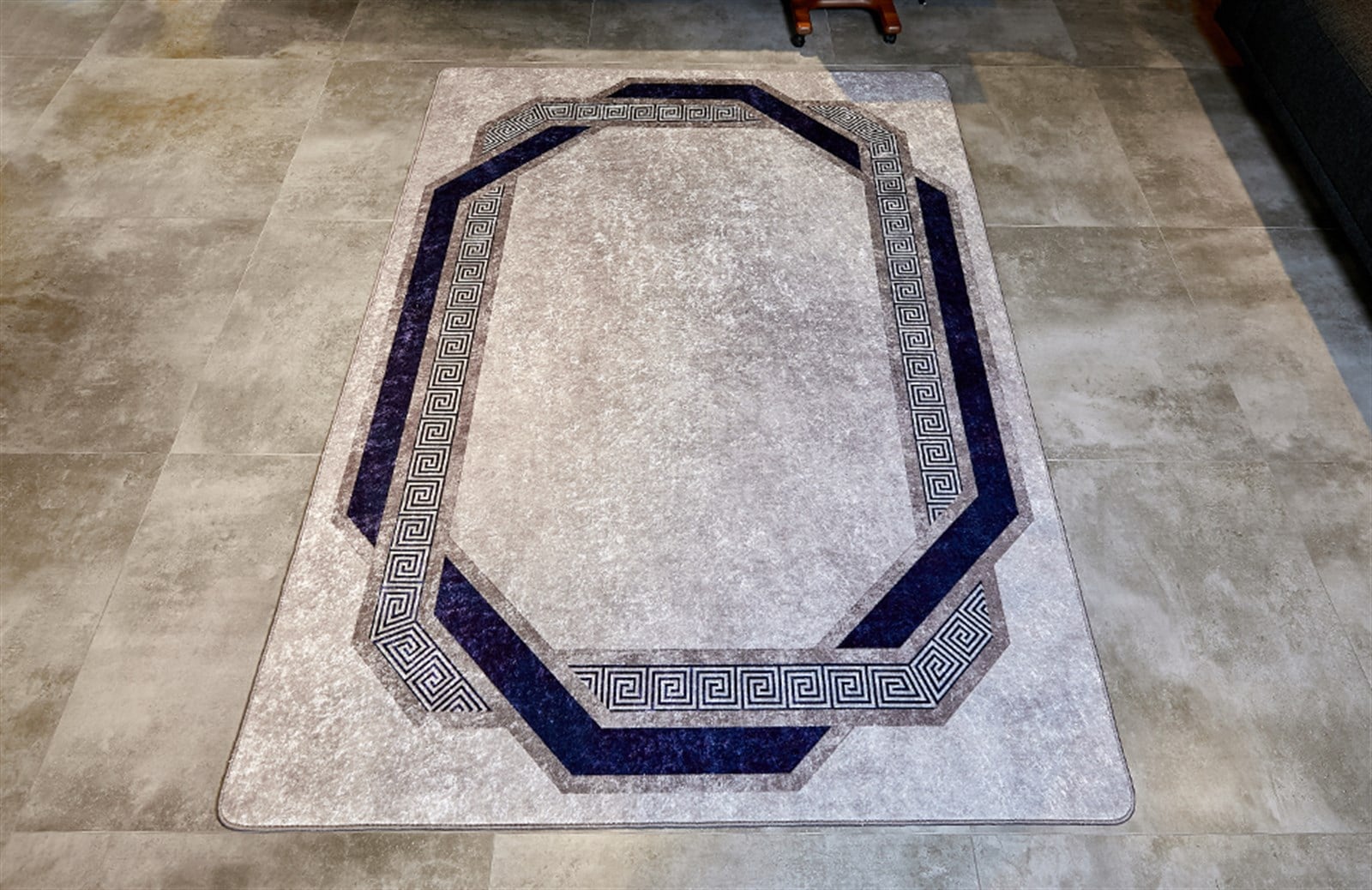 Mavi Lacivert Halı 190x300