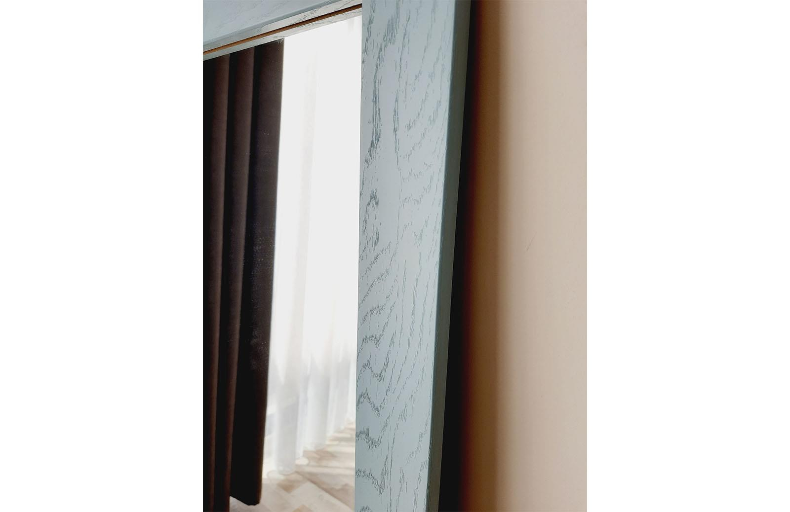 Mdf Dikdörtgen Yeşil Dekoratif Ayna 120x50 cm ENGC-DF-149