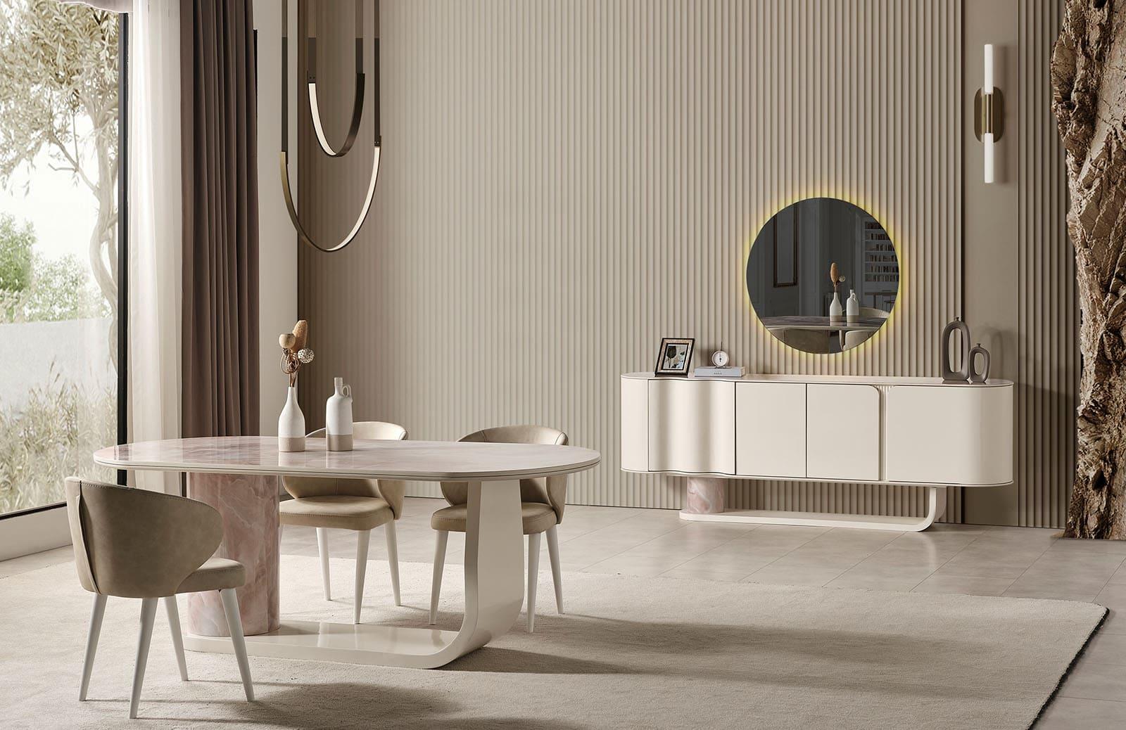 Micallo Yemek Odası Takımı