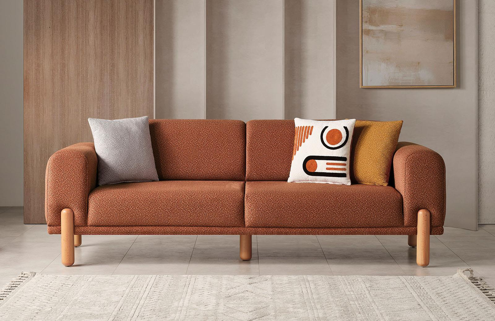 Minto Üçlü Koltuk