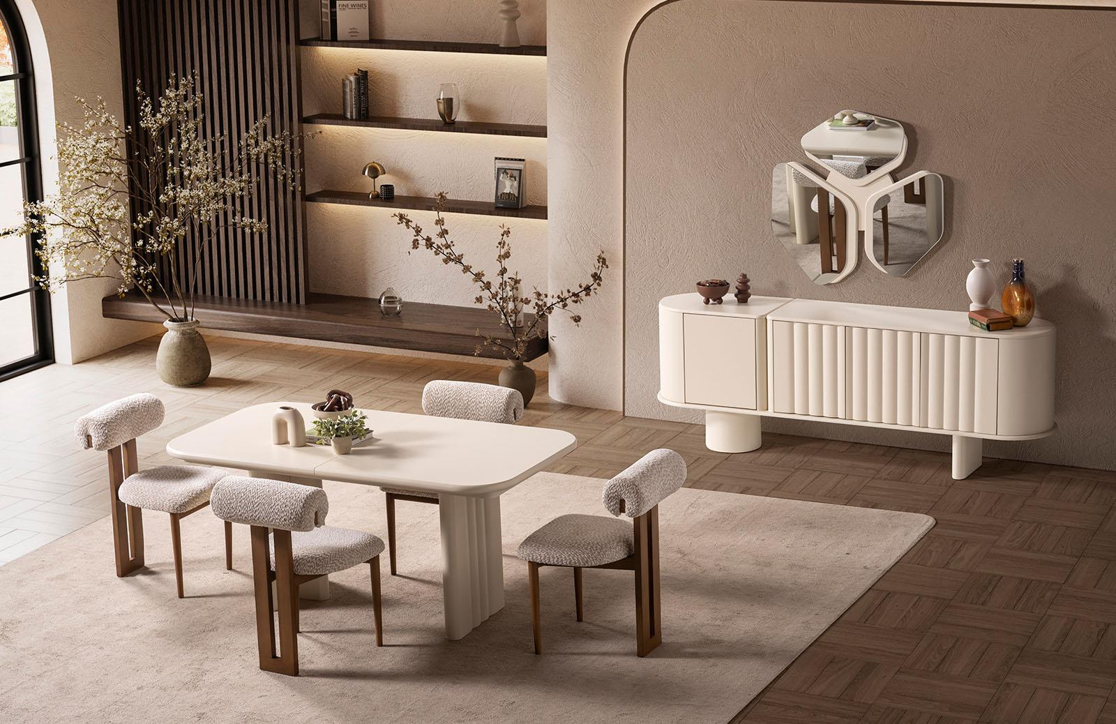 Monaco Yemek Odası Takımı