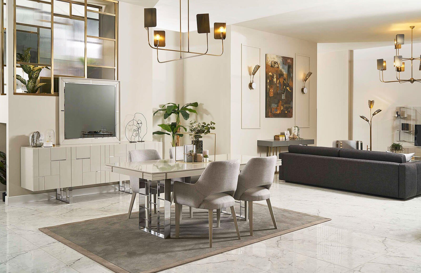 New Bernelle Yemek Odası Takımı