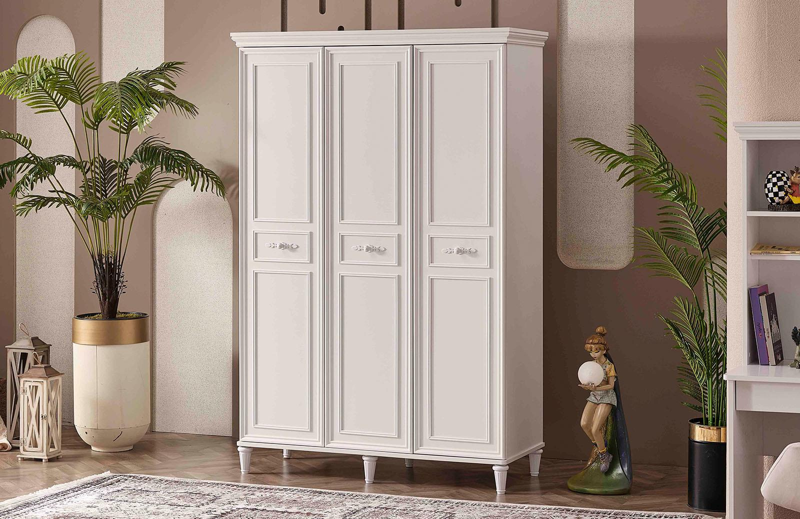 Nilsu 3 Kapaklı Dolap