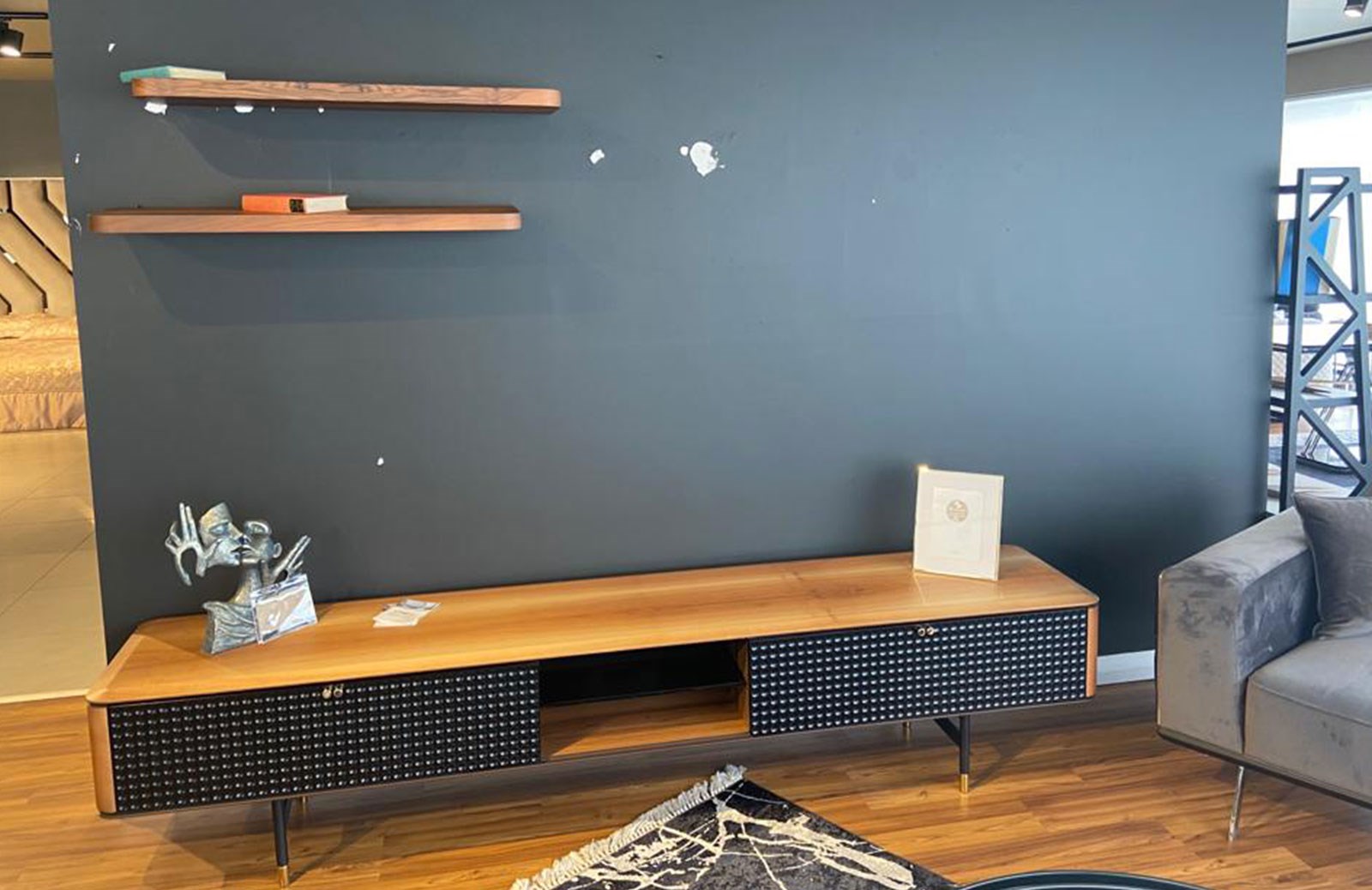 OUTLET - Asrid Yemek Odası Takımı + Tv Ünitesi + Orta Sehpa