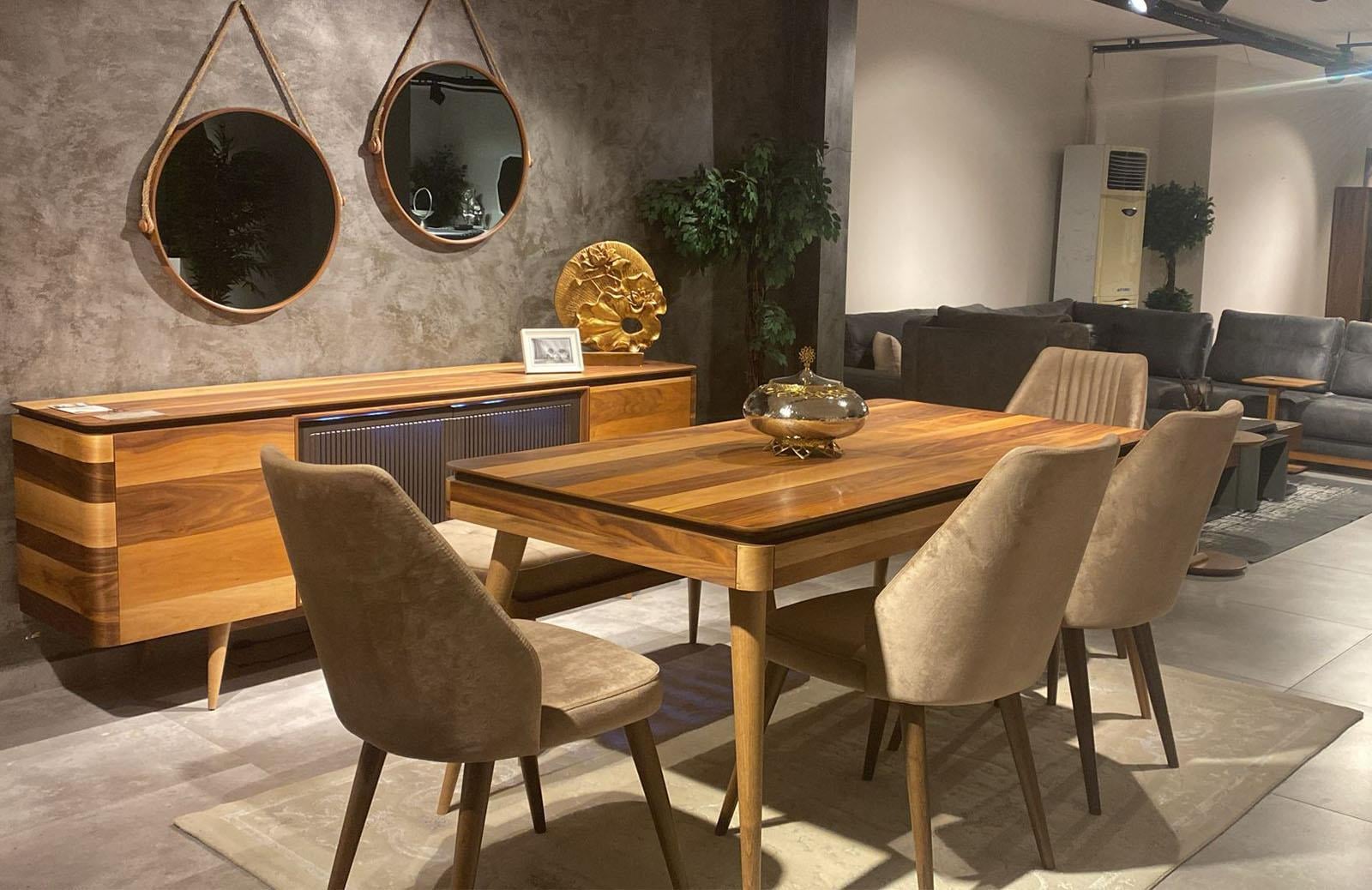 OUTLET - AVC - Arsey Yemek Odası Tk + TV Ünitesi + Orta Sehpa