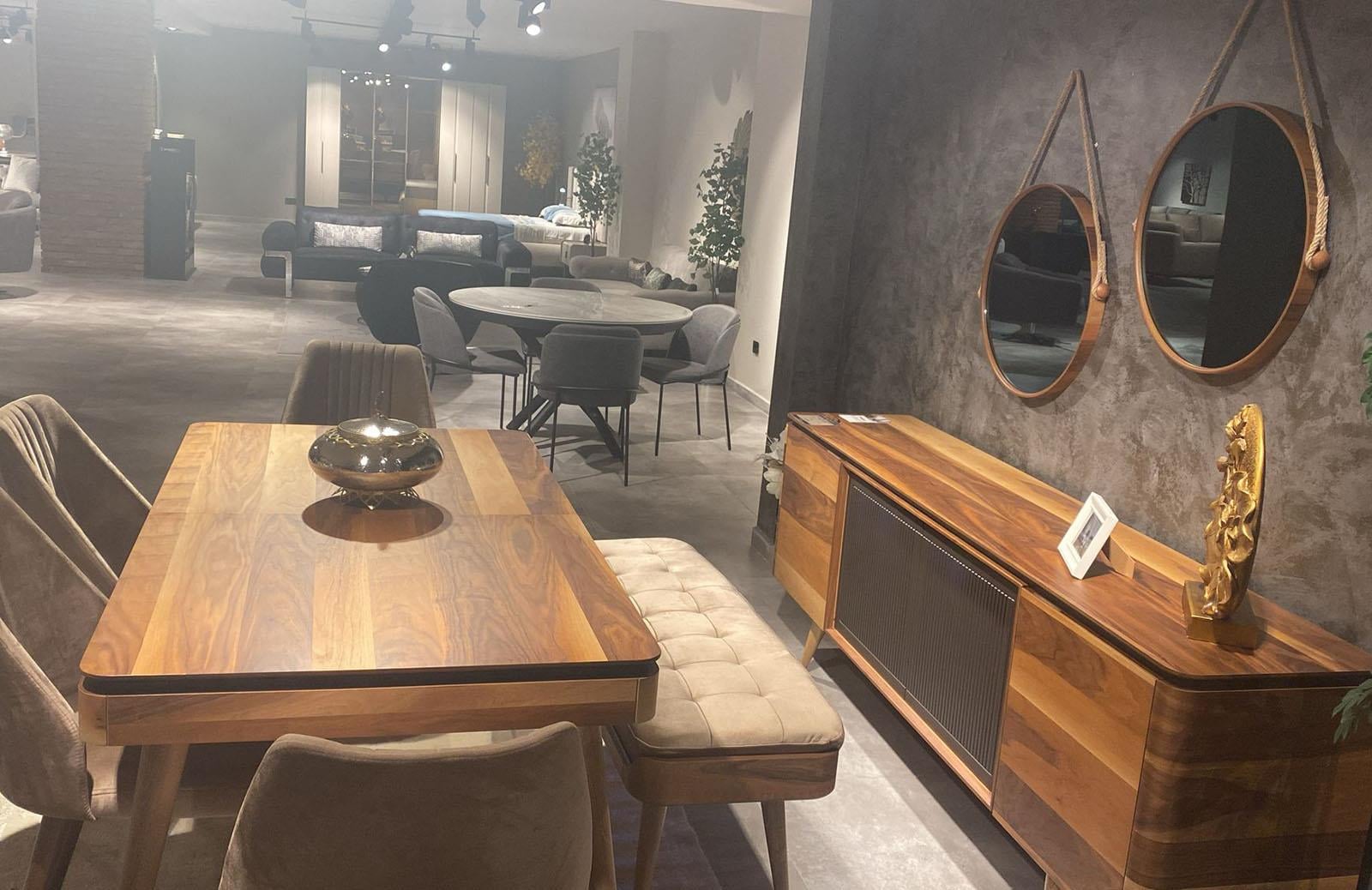 OUTLET - AVC - Arsey Yemek Odası Tk + TV Ünitesi + Orta Sehpa