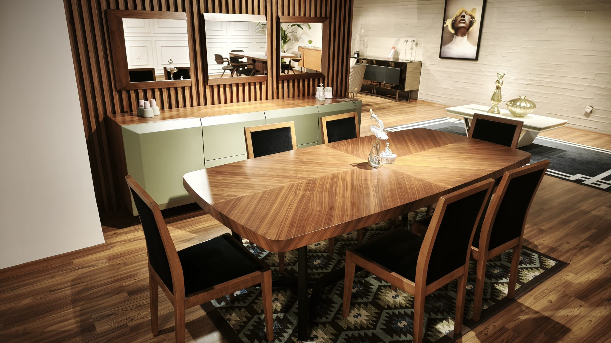 OUTLET-BDZ- Linora Yemek Odası Takımı