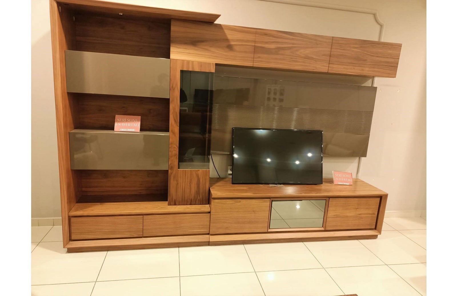 OUTLET - Drop Yemek Odası Takımı + Tv Ünitesi