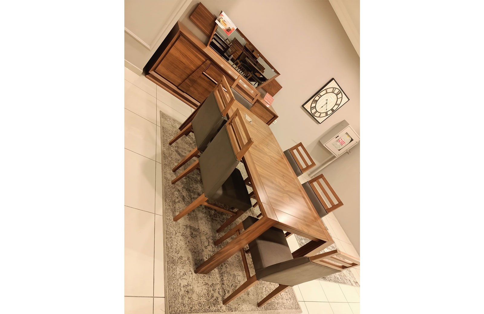 OUTLET - Drop Yemek Odası Takımı + Tv Ünitesi