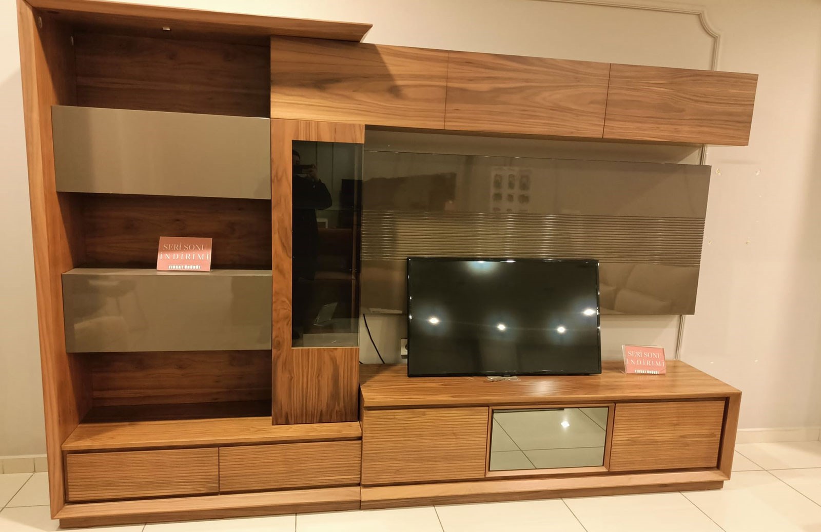 OUTLET - Drop Yemek Odası Takımı + Tv Ünitesi