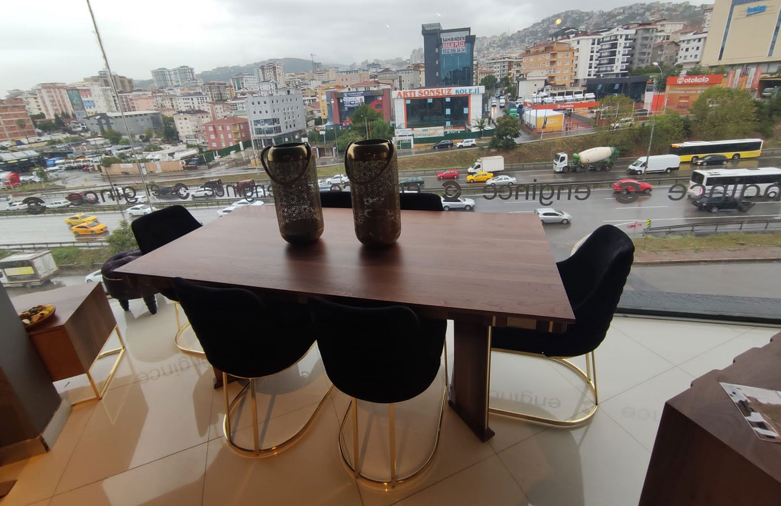 OUTLET - Elisia Yemek Odası Takımı + Tv Ünitesi