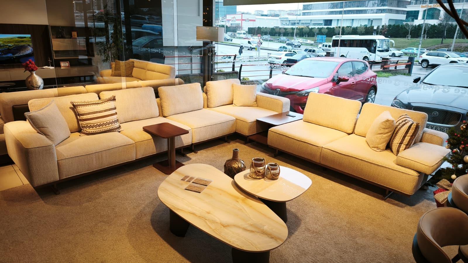 OUTLET-KÇK-  Patriz Köşe Koltuk Berjerli