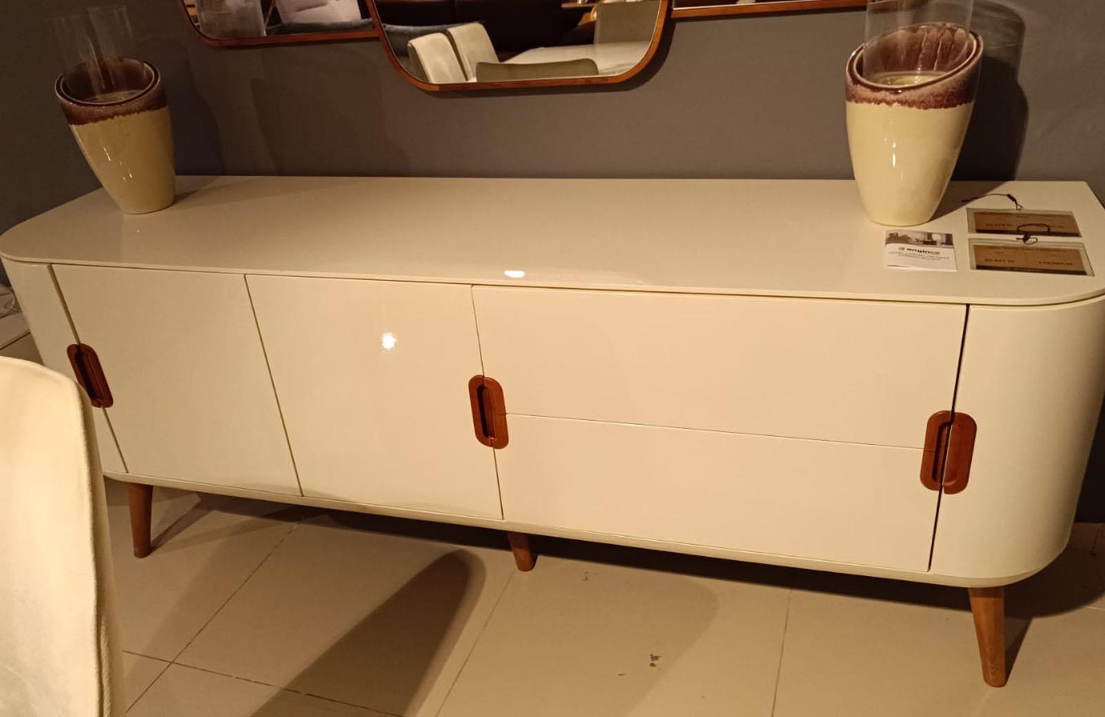 OUTLET - KÇK - Tiglon Yemek Odası Takım + Tv Ünitesi + Orta Sehpa + Yan Sehpa