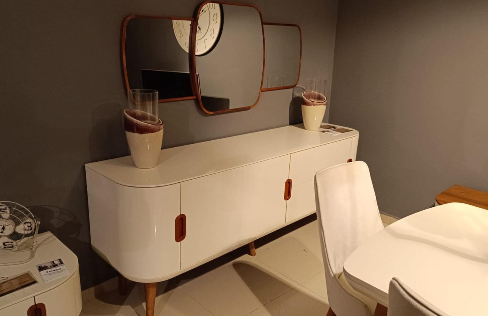 OUTLET - KÇK - Tiglon Yemek Odası Takım + Tv Ünitesi + Orta Sehpa + Yan Sehpa