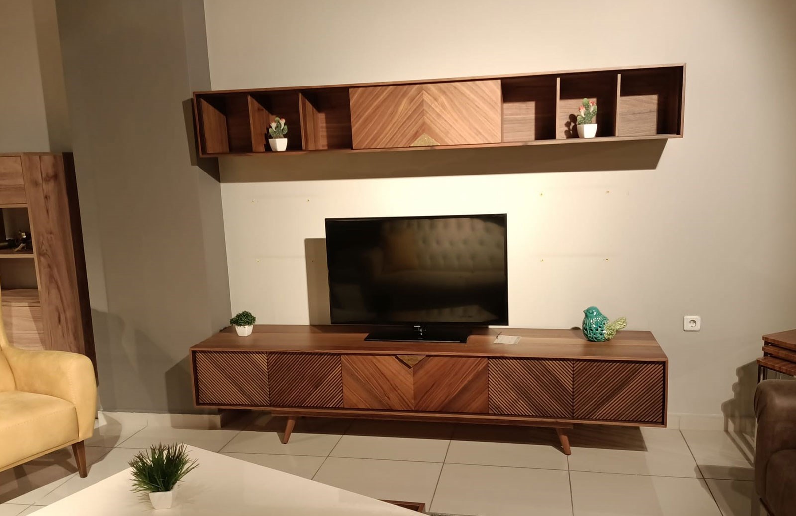 OUTLET - Maxwell Yemek Odası Takımı + Tv Ünitesi