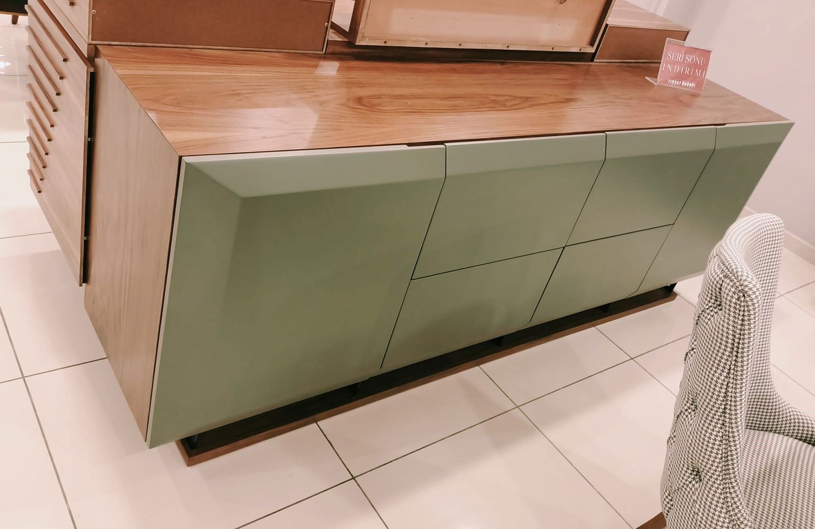 OUTLET - Mayday Yemek Odası Takımı + Tv Ünitesi